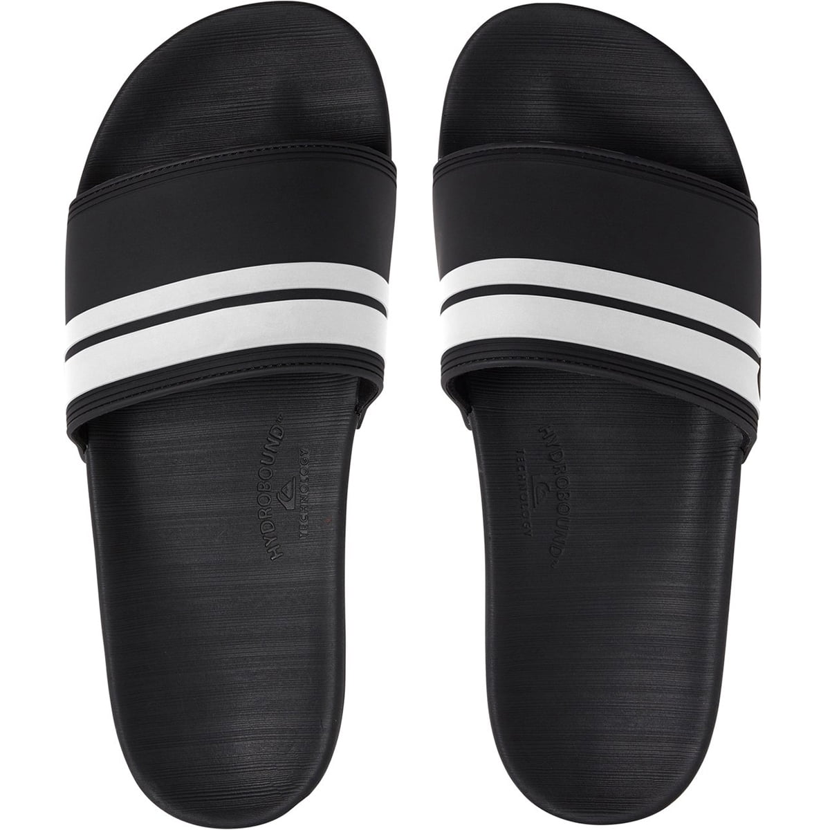 Quiksilver Mens Rivi Slide Sandal with Hydrobound Comfort 