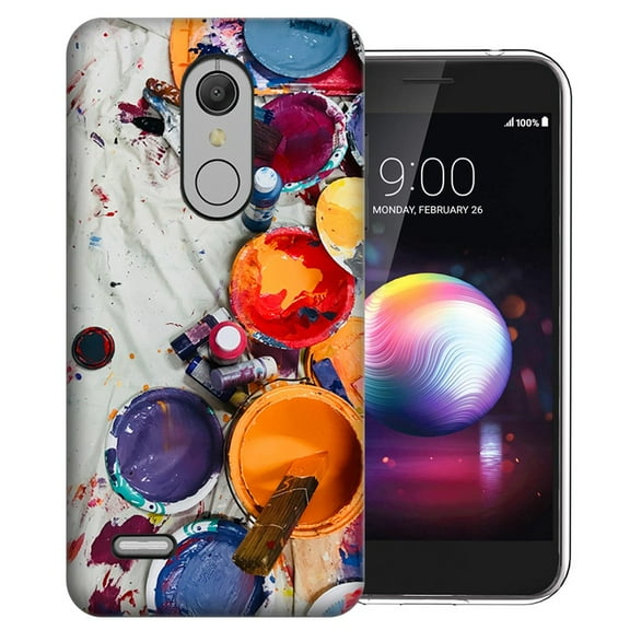 MUNDAZE LG Stylo 5 Paint Buckets Design Phone Case Cover
