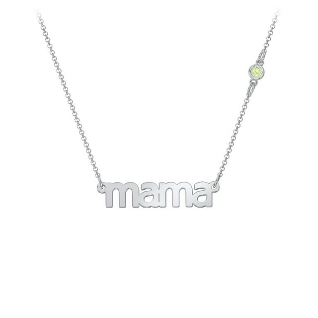 Collier « Mama' » avec Pierre de Naissance Satellite