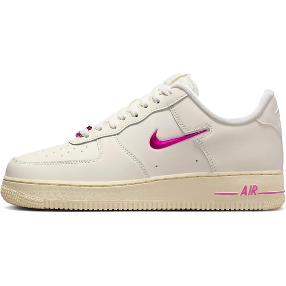 Nike Women's Air Force 1 '07 Coconut Milk Alabaster Coconut Milk Playful Pink running shoes