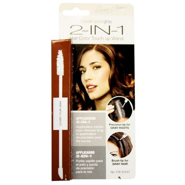 Cover Your Gray 2-in-1 Wand and Sponge Tip Applicator - Dark Brown