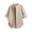 Beige, variant on Waffle Textured Button Down Long Sleeve Cardigan for Men Casual Work Tops - V-Neck Slim Fit Sweater Shirt.
