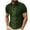 01 Green, variant on zfwon Mens Polos Shirts Plus Size Color Block Lapel Collar Short Sleeves Shirts Summer Breathable Tennis Golf Sports Athletic T-Shirts Mens Smart Business Tshirts Sale