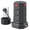 Black-6.5 FT, variant on Power Strip Surge Protector  6.5 Ft Extension Cord With 12 Ac Multiple Outlets 4 Usb (1 C) Tower Desktop Charging Station