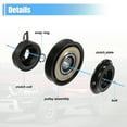 thumbnail image 5 of Unique Bargains 1 Set AC Compressor Clutch Replacement for Dodge for Ram 1500/2500 2010 Black, 5 of 6