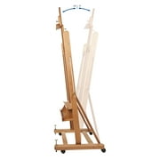 Mabef Deluxe Studio Easel, Italian Craftsmanship Beechwood, H Frame