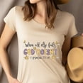 thumbnail image 4 of When All Else Fails God Doesn’t T-Shirt | Psalm 73:26 Bible Verse Tee, White, Size S, 4 of 6