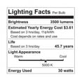 thumbnail image 5 of GE LED 30W Daylight Super Bright Utility Light, Medium Base, 1pk, 5 of 6