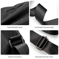 thumbnail image 5 of KXF Multi-layer Nylon Shoulder Bag for Women Large Capacity Crossbody Bag Lightweight Travel Satchel, 5 of 7