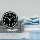 thumbnail image 2 of Reloj de pared silencioso, sin , decorativo, alfombra oceánica, alfombra de baño, lavable, antideslizante, material acrílico y flocado, adecuado, 2 of 8