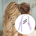 thumbnail image 4 of Rod Headband, No Heat No Damage Overnight Soft Rubber Lavender, 4 of 10