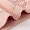 thumbnail image 5 of Seductiva Women Pantie Women Solid Color Cotton V Neck High Waist Lace Abdominal Briefs 0 1PC, 5 of 5