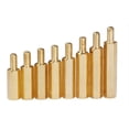 thumbnail image 2 of Guard4U 240 Piezas M2.5 Hex Macho-Hembra Latón Espaciador Separador Tornillo Tuerca Surtido Kit, 2 of 5