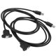 thumbnail image 1 of WASHWEPE 2Ud Cable De Extensión Para Impresora Con Compatible Con Impresoras Rotativas, 1 of 8