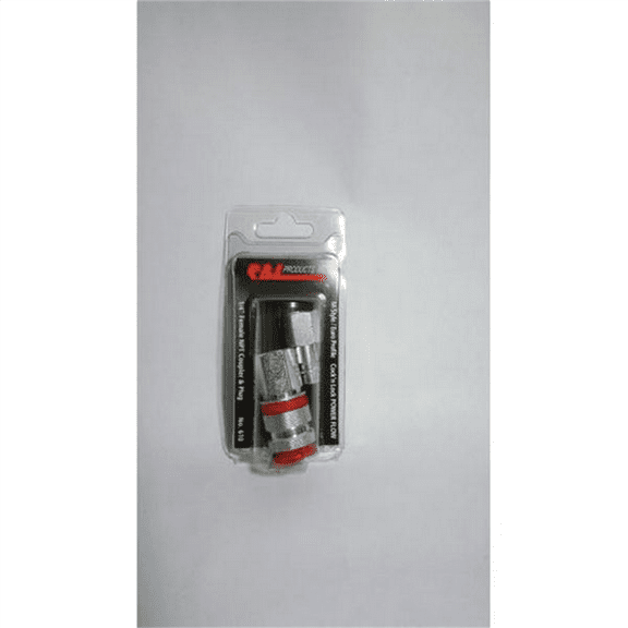 RBL Products Cock 'n Lock 610 Euro-Style/M-Style Coupler Set, 1/4 in, FNPT
