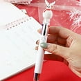 thumbnail image 5 of LAJFDIA Christmas Gift Cute Cartoon Christmas 10 Color Ballpoint Pen, Multicolor Ballpoint Pen 10 Colors Retractable Ballpoint Pens, Creative Hand Account Pen, 5 of 15