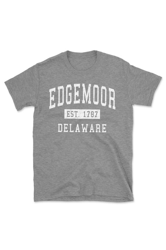 Edgemoor Delaware Classic Established Men's Cotton T-Shirt