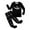 AB287 Black, variant on Tisuna Kids Girls Fall Pajamas Set Cute Long Sleeve Crew Neck Graphic Print Tops And Pants Sleepwear Children'S 2 Pieces Homewear Clothing Set Size 3-4 Years