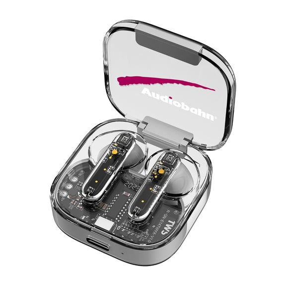 Audífonos Inalámbricos Audiobahn Phantom In Ear Intraurales Bluetooth Con Estuche De Carga Nuevo