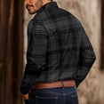 thumbnail image 5 of Qiyinn Mens Flannel Shirts Long Sleeve Plaid Button Down Shirts Casual Cotton Shirts, 5 of 5