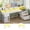 White, variant on Hanyu Computer Desk with 3 Drawers, Home Office Desk with File Drawer & Power Outlet, 59'' Gaming Desk with Led Lights, Long Work Desk with Storage Shelves, Printer Cabinet and Monitor Shelf, Whit