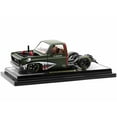 thumbnail image 2 of 1973 Chevrolet Cheyenne Super 10 Bedless Truck #73 Matt Dark Green w/Graphics 1/24 Diecast Model Car by M2 Machines, 2 of 3