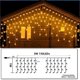 thumbnail image 2 of Guirnalda de cortina LED para ventana, guirnalda de calle para casa, guirnalda de luces de hadas con forma de carámbano, 3 m x 1 m, con enchufe, 2 of 5