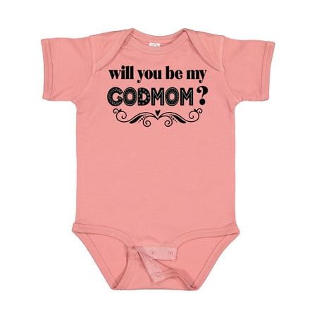 

Inktastic Godmother Proposal Be My Godmom Gift Baby Boy or Baby Girl Bodysuit