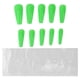 thumbnail image 3 of Uñas postizas, 10 piezas de color puro, punta de uñas completa, uñas postizas para mujeres, artesanía excepcional, 3 of 8