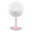 Pink, variant on Impressions Vanity Poppy LED Makeup Mirror with 10x Magnification, Tri Tone Lighting, Touch Control (Black)