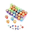 thumbnail image 3 of Juego de sellos para niños, kits de sellos de letras, sellos de juguetes educativos creativos, sellos de aprendizaje para niños para hacer tarjetas, Número, 3 of 8