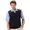 Black, variant on Monterey Club Men's Lightweight French Rib Knit V-Neck Vest #1786
