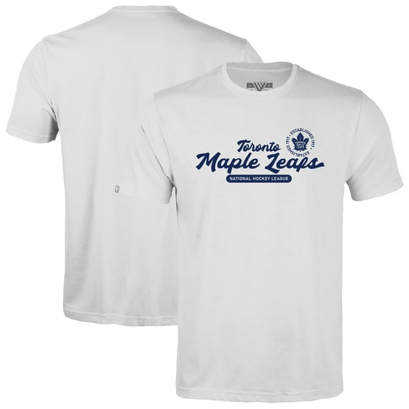 Youth Levelwear  White Toronto Maple Leafs Little Richmond Monument T-Shirt