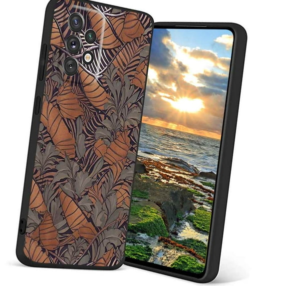 Ivy-Floral-9 Phone Case, Degined for Samsung Galaxy A72 5G Case Men Women, Flexible Silicone Shockproof Case for Samsung Galaxy A72 5G