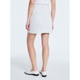 thumbnail image 3 of Free Assembly Women's Button Front Striped Cotton Mini Skirt, Sizes 0-20, 3 of 5