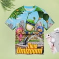 thumbnail image 5 of Team Umizoomi T-Shirt for Women Casual Printed Tee Stylish Soft Graphic Shirts Top Short-Sleeve Outfit 4XL, 5 of 8