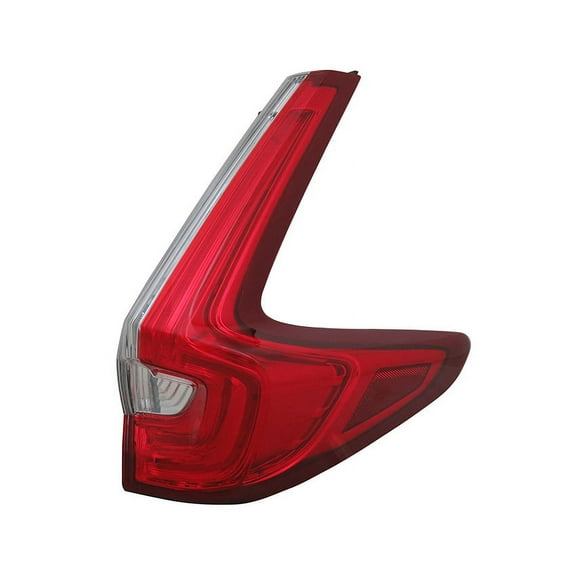 Right Passenger Outer Tail Light Assembly Compatible with 2017 Honda CR-V LX EX EX-L Touring 1.5L L15BE DOHC VTEC Turbocharged 4-Cyl 190HP Bulb Included Replaces HO2805113 33500-TLA-A01