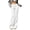 White, variant on ZIXKCGDSE Womens Flared Yoga Pants with Pockets High Waisted Flare Leggings Dress Pants Size M