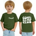 thumbnail image 6 of Big Brother Shirts for Boys,Cool Toddler Boys Brother Gift Shirt Big Bro Club Sibling Reveal Summer Baby Boy Short Sleeve Tees Tops Army Green 9-10Y, 6 of 6