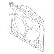 Genuine OE BMW Fan Shroud - 17-11-2-283-407