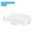 thumbnail image 2 of Unique Bargains 13x9x2 Inch Rectangle Gift Favor Box with Magnetic Closure Lid  for Gift Packaging, White 2 Pack, 2 of 6