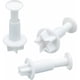 thumbnail image 1 of Sweetly Does It - Juego de 3 cortadores para decoración de tartas (plástico, blanco) JAMW Sencillez, 1 of 5