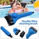 thumbnail image 5 of Limpiador En Piscina y Spa, Diseño Portátil Único, Fácil Limpieza Del Cartucho, Boquilla Eficiente 180°, Mantenimiento Rápido Del Filtro, Compatible Manguera de Jardín, Material de Pvc Azul, Tamaño 7, 5 of 7