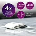 thumbnail image 3 of Philips - Station de Recharge avec 4 Ports USB 4,8 A, Blanc, 3 of 6