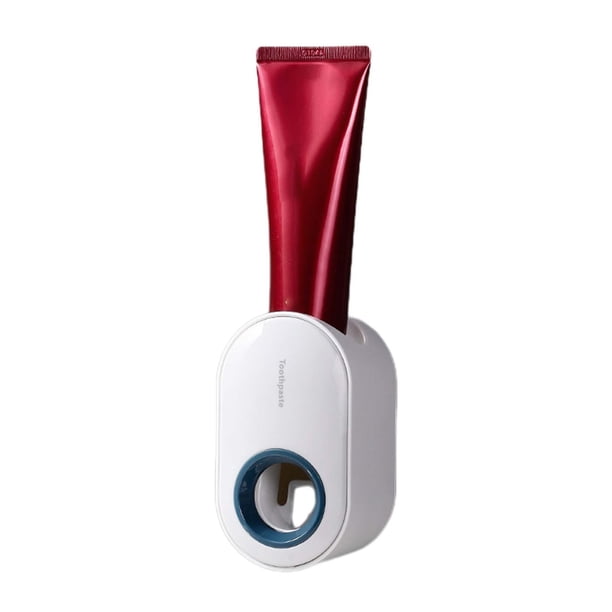 Dispensador automático de pasta de dientes para niños y adultos. Exprimidor de pared H s Free. Soporte para pasta de dientes accionado por pulsación para baño, ducha y aseo.