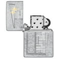 thumbnail image 2 of Zippo Retro Zippo Design Vintage Brushed Chrome Pocket Lighter, 2 of 6