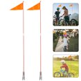 thumbnail image 3 of 2pcs Rear Bike Flag Wear-resistant Cycling Flag Professional Safety Flag Cycling Flag, 3 of 6