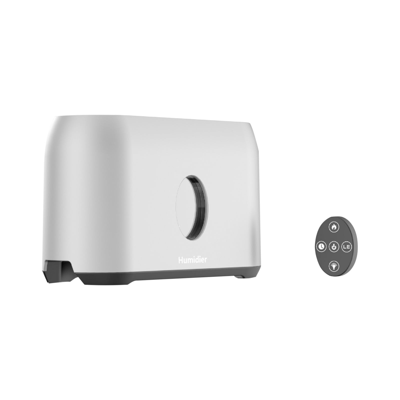 Gecau Aromatherapy Oil Diffuser Mist Aroma Humidifier Auto Shut Off Quiet For Home Office Bedroom Silver Decorative