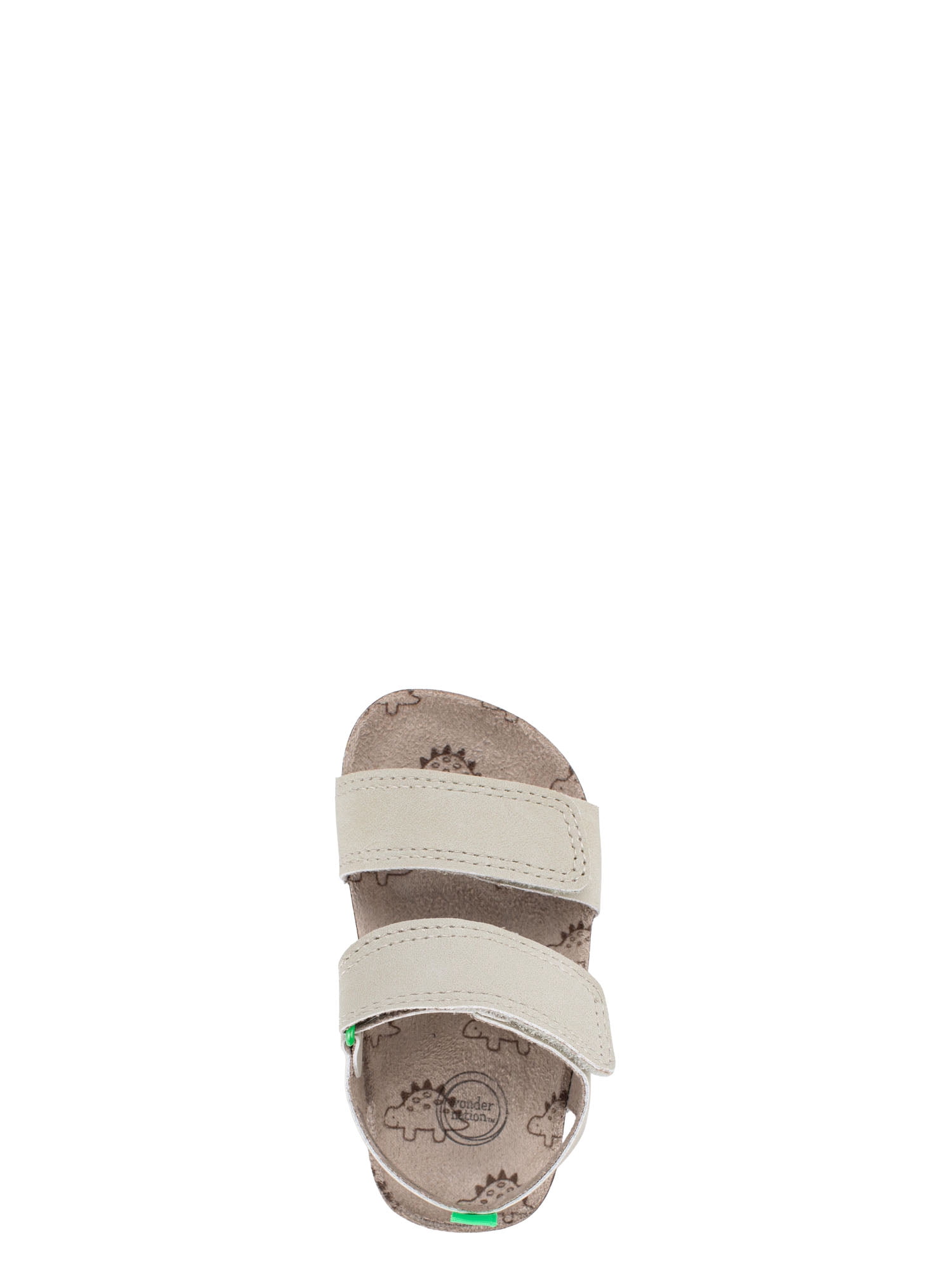 Wonder Nation Baby & Toddler Boys Two Strap Footbed Sandals