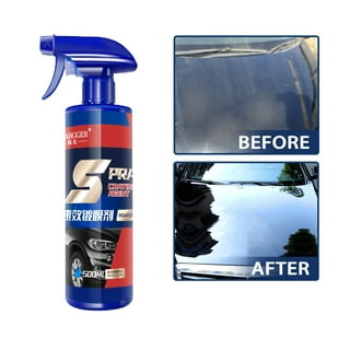 Ceramic Coating For Auto Paint HGKJ S6 Crystal Wax Spray Nano Hydrophobic  Liquid Polymer Oleophobic Anti Rain Car Care 